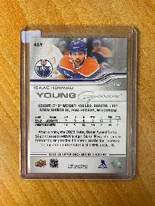 2025-26 Upper Deck #469 Isaac Howard YG RC Edmonton Oilers - Photo 2