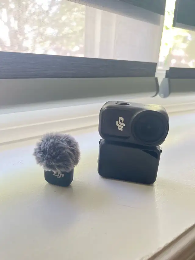 DJI Osmo Action Camera and Mic