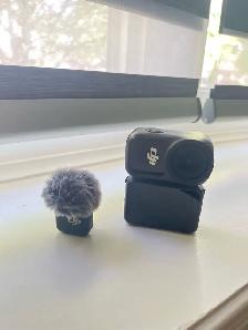 DJI Osmo Action Camera and Mic