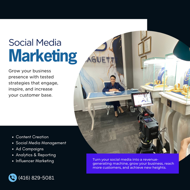 Social Media Marketing, Management & Advertising 416-829-5081