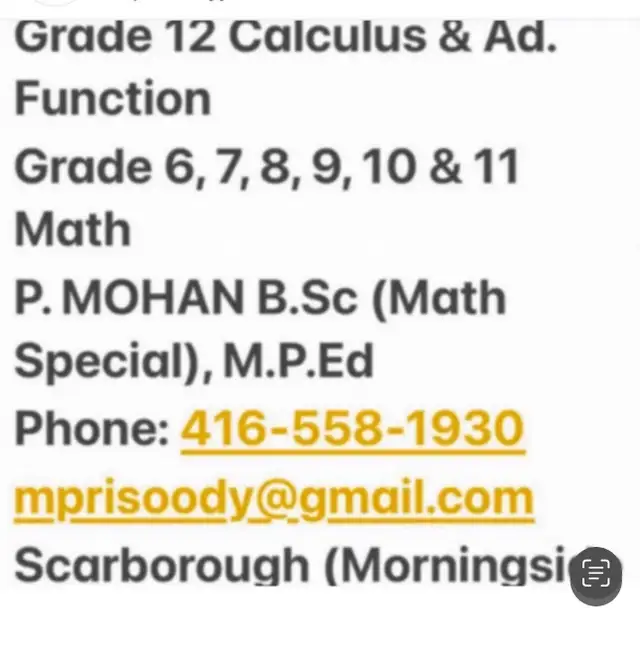HIGH-SCHOOL-MATH.TUTOR($30/Hr)-4165581930-Scarborough