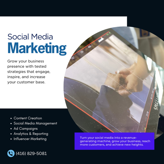 Get More Customers with Social Media Marketing 416-829-5081