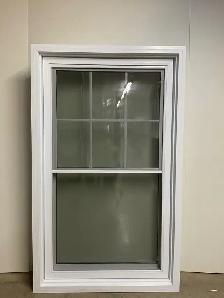 11042GP Fenêtre Guillotine PVC Blanc 2 ouvr 40 1/4 x 66 1/2