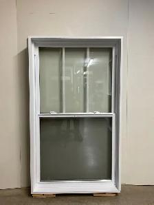 11040GP Fenêtre Guillotine PVC Kaki 40 1/4 x 66 1/2 Rayure - Photo 2