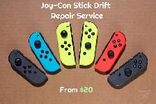 Switch: Joy-Con's Stick Drift Repair   New Battery Replacement