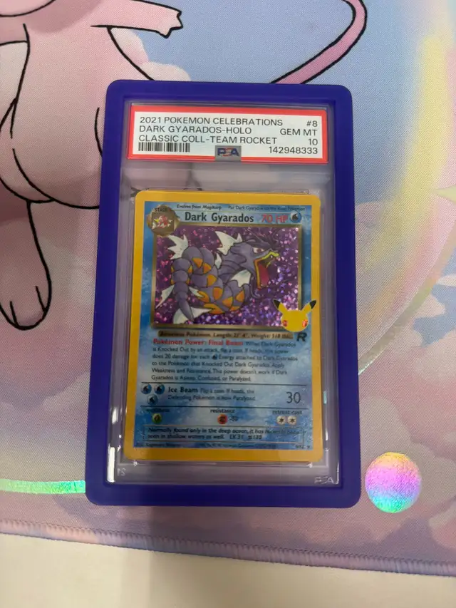 2021 POKEMON CELEBRATIONS CLASSIC COLLECTION #8 DARK GYARADOS-HO