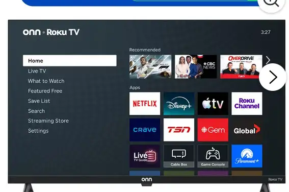 ONN ROKO 32"Smart 4K