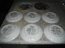 8 Limited Edition Stewart Sherwood Plates