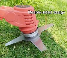 7.6-inch Four-tooth Grass Trimmer Blade