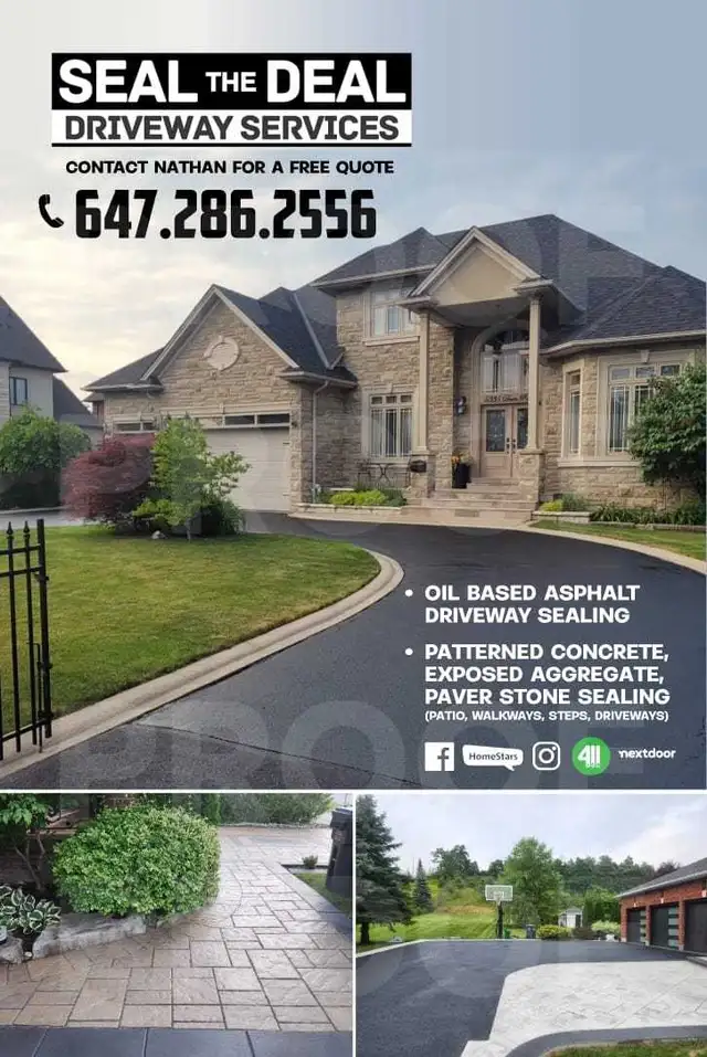 Asphalt & Concrete Driveway Sealing