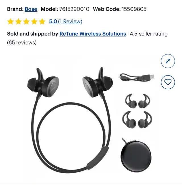 BOSE Headphones - Brand New