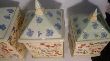Hand Painted Canister Set - Photo 3