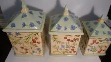 Hand Painted Canister Set - Photo 4