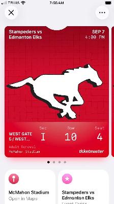 CFL football stamps vs Elks today