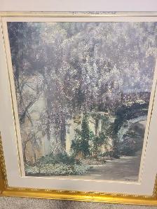 Piet Bekaert Original Print - Whysteria Pergola