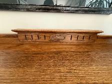 Solid Oak Antique Buffet - Photo 4