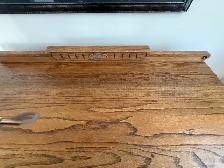 Solid Oak Antique Buffet - Photo 5