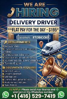 Amazon Delivery Driver Job