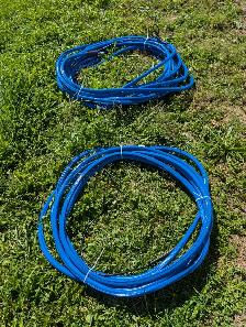 Heated garden hoses