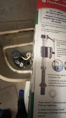 Fill Valve Replacement (Toilet Flush)