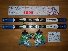 Plusieurs ensembles kit de ski alpin et twin tip 130 135 140 cm - Photo 2