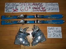 Ensembles kits de ski alpin 100 110 120 cm - Photo 7