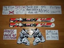 Ensembles kits ski alpin et twin tip 80 93 100 110 cm - Photo 3