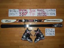 Ensembles kits ski TWIN TIP 150 155 157 160 168 170 171 176 cm - Photo 3