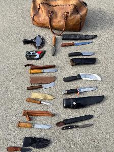 Fur Bearing Skinning Knives
