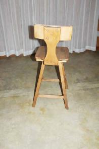 Tabouret en érable solide ancien de (1950) 45$, livré si… - Photo 3