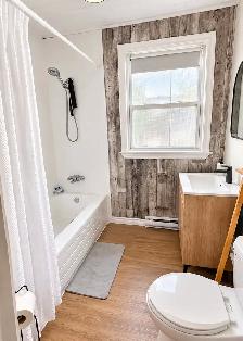 Beautiful Fully-Furnished 2-Bedroom Downtown Home | Rear Deck a - Photo 10