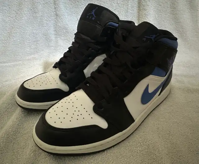 Title: Air Jordan 1 Mid Racer Blue – Men’s Size 10.5 – With Box