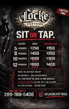 50% OFF YOUR FIRST TATTOO — LOCKE TATTOOS HAMILTON - Photo 2