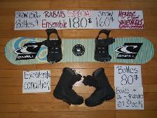 Plusieurs ensembles de snowboard planche a neige snow - Photo 2