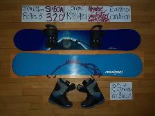 Plusieurs ensembles de snowboard planche a neige snow - Photo 5
