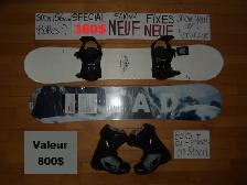 Ensembles kits snow planche a neige snowboard - Photo 3