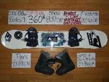 Ensembles kits snow planche a neige snowboard - Photo 7