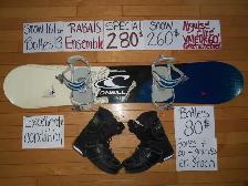 Ensembles kits snow planche a neige snowboard - Photo 9