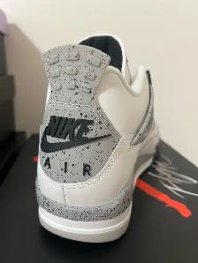 Brand New 2025 Jordan Retro 4 White Cement