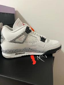 Brand New 2025 Jordan Retro 4 White Cement - Photo 3