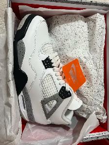 Brand New 2025 Jordan Retro 4 White Cement - Photo 4
