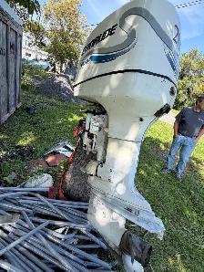 1999 200Hp evinrude ram flight motor - Photo 3