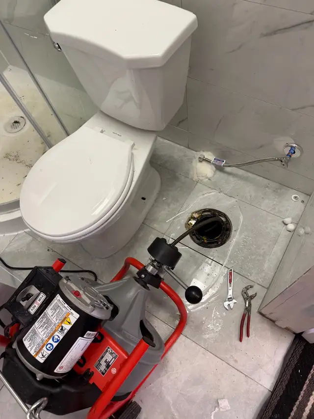 Unclogging Drain & Camera Inspection