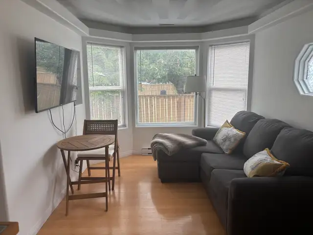 1 Bedroom Semi-Furnished Suite for Rent – $1,100/month