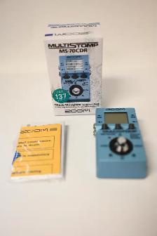 Zoom MS-70CDR Multi-Effects Guitar Effect Pedal used good - Photo 9