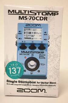 Zoom MS-70CDR Multi-Effects Guitar Effect Pedal used good - Photo 10