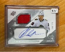 2023-24 SPx Rookie Jersey Autographs #LP Luke Philp #'d 266/375
