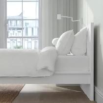 MOVING SALE! IKEA Queen Bed Frame and BedStory Mattress - Photo 3