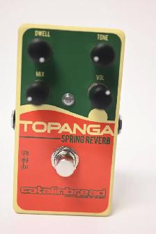 Catalinbread Topanga Spring Reverb 2010s Graphic Pedal USED good