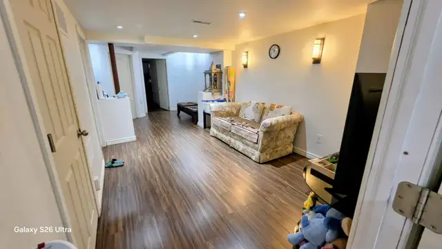 One bedroom basement available for rent from 1st OCTOBER